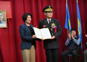 臺東縣消防局副局長盧東發陞任局長   縣長期許帶領團隊再創高峰