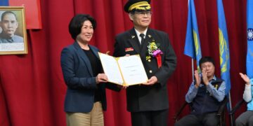 臺東縣消防局副局長盧東發陞任局長   縣長期許帶領團隊再創高峰