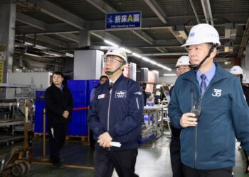 黃偉哲啟動大台南春安聯合檢查 籲齊聚眾力守護勞工職場安全