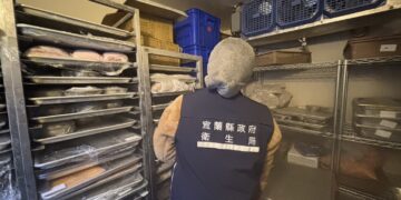 宜蘭知名飯店傳食物有異物？  宜蘭縣政府衛生局派員稽查