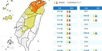 影音/0121強烈大陸冷氣團影響 15縣市低溫籠罩