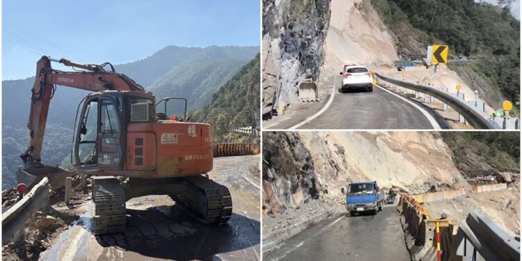 影音/北橫明池路段搶通 邊坡仍不穩定 不排除預警性封閉