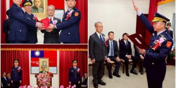 宜縣警察局長劉炯炫調任北市警局督察長 陳金城接任宜縣警察局長