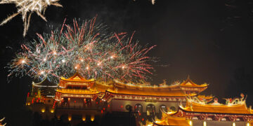 湄洲媽祖祖廟跨年祈福迎新年　民俗與青春演藝共譜文化盛典