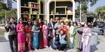 翁章梁視察台灣燈會三大燈區  太子大道展現嘉義多元文化力