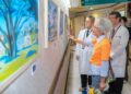 藝術化為行動力　陳媺淳「歲月流逝」義賣畫展助力屏基智能醫療大樓
