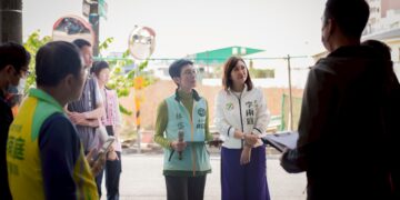 年前拚到底！林岱樺會勘大寮巷弄照明 中央地方聯手 點亮居民安心回家路