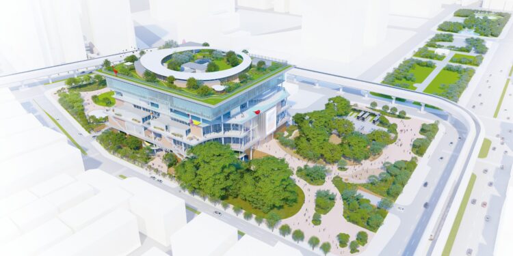 新板特區拼圖到位！「國家兒童未來館」通過都審     森林系兒童之城預計今年動工