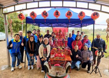 《三清:有祢我不怕》上映傳喜訊 ! 陳毅導演當選「富岡開庄福德祠」96年來首位值年爐主