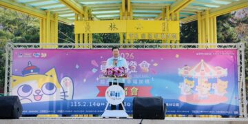 「2026拾光員林 幸福加瑪」員林燈會主燈作品「萬睡皇朝・駕馬迎春」