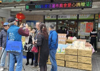 花蓮市農會寒冬送暖　濟助弱勢多年不間斷