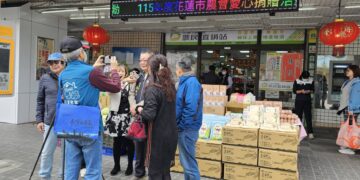 花蓮市農會寒冬送暖　濟助弱勢多年不間斷