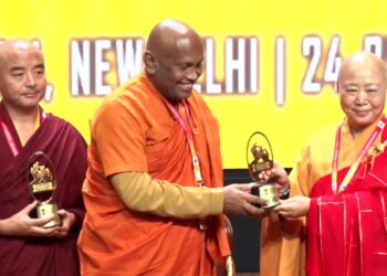 台灣佛教總會秘書長見引法師 首度代表台灣出席印度世界佛教高峰論壇