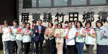 竹田鄉衛生所重建揭牌啟用　打造客庄全齡照護新風貌