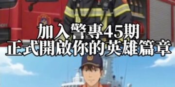 號召青年投入守護社會行列   警專第45期招生啟動