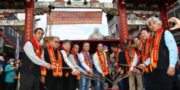 南瑤宮第一期修復工程順利完工 舉行起駕團拜遶境四城門