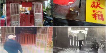 影音/趁著大過年偷香油錢! 夏姓竊賊被逮究辦