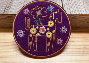 「石來運轉 馬力全開」杯墊 花蓮燈會開幕限定禮亮相