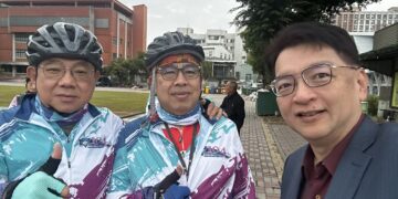 台南一中45位師生騎單車環島1000公里今早出發將挑戰10度以下低溫