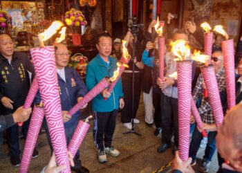 嘉義縣115年全縣運動會聖火　母火取自新港奉天宮