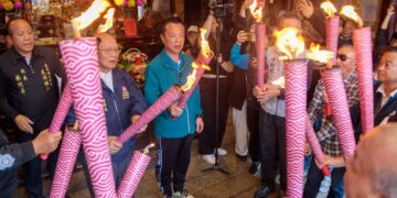 嘉義縣115年全縣運動會聖火　母火取自新港奉天宮