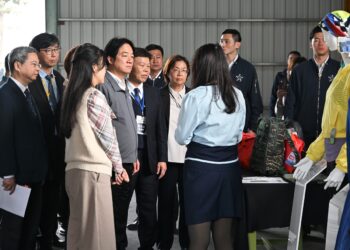 賴總統南下彰化關心紡織產業  縣府籲中央用實際行動支持傳統產業轉型