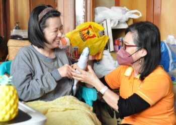 切膚之愛走入弱勢家庭送上年菜　陪伴弱勢家庭安心迎新年