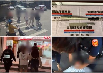 影音/五結行車糾紛 雙方大打出手掛彩 警方逮9人依法究辦