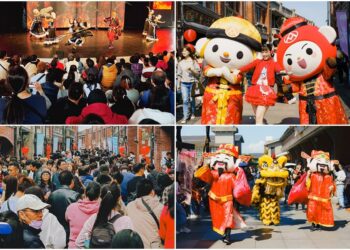 大年初四接神日　福利熊與大全熊現身傳藝萌翻全場