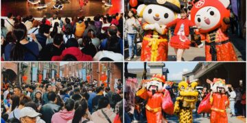 大年初四接神日　福利熊與大全熊現身傳藝萌翻全場